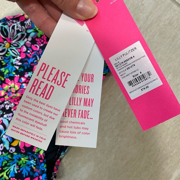 👙🆕Lilly Pulitzer Bikini Bottom, Size 4👙 - Picture 2 of 2